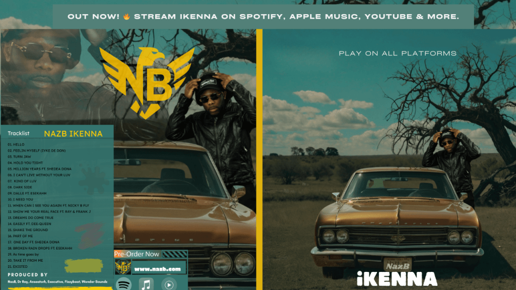 NazB Drops Ikenna: A Powerful New Afrobeat & Amapiano Album for 2025