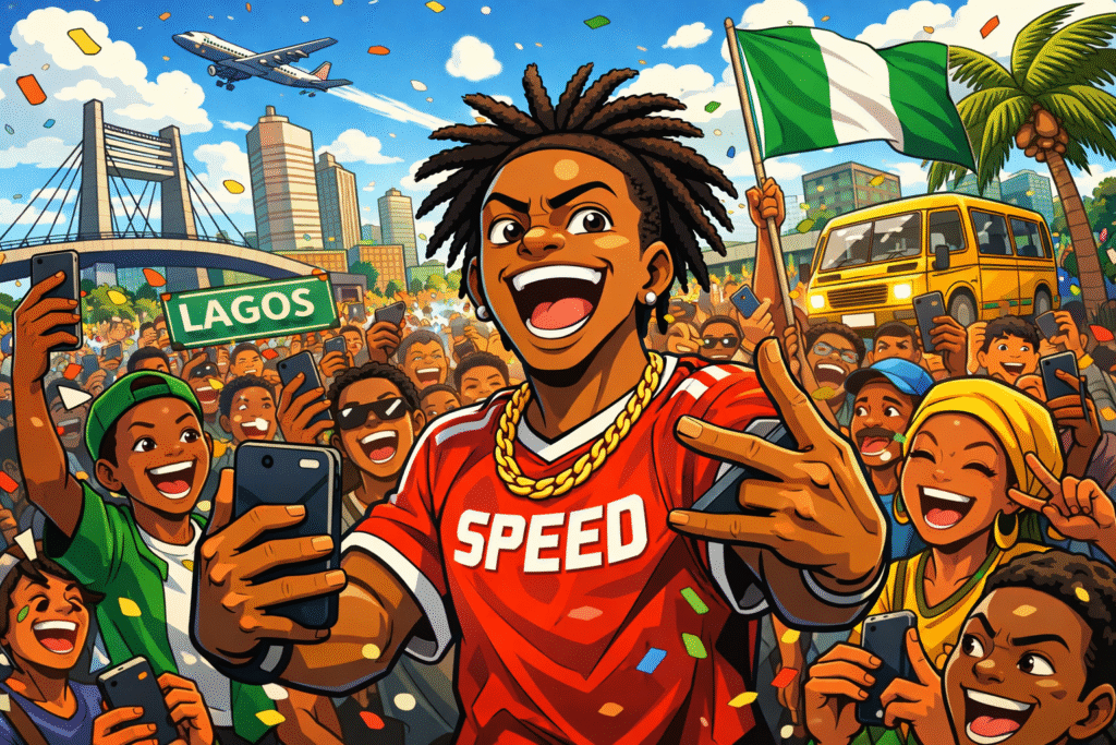 ishowspeed in nigeria